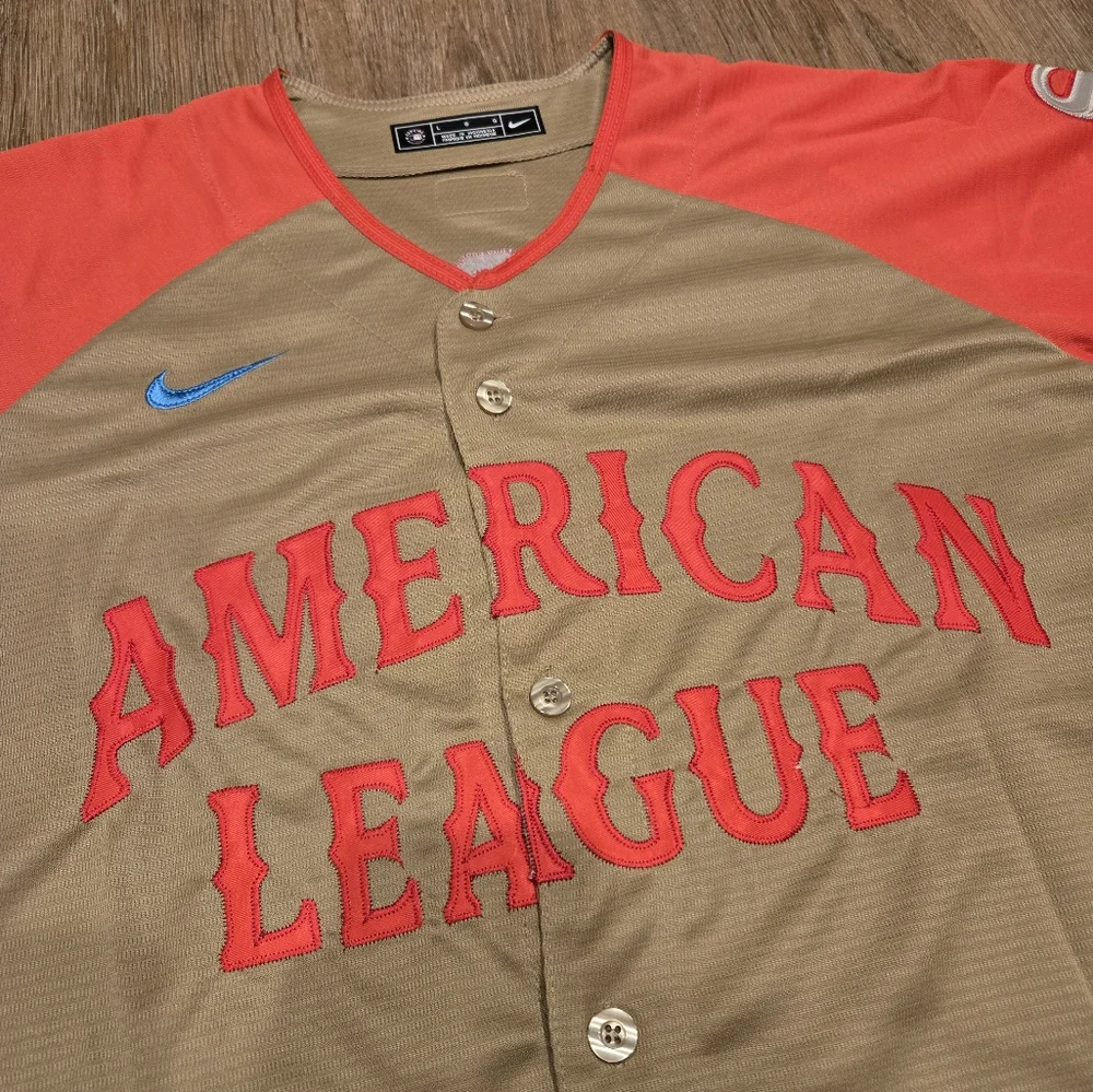 Garrett Crochet 2024 ALL STAR GAME WHITE SOX MENS MEDIUM M NEW STITCHED - Picture 2 of 11